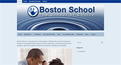 Desktop Screenshot of bostonschool.org